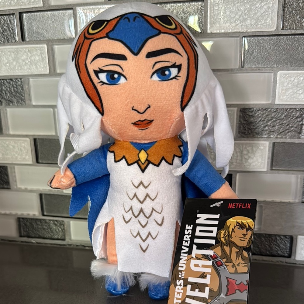 Masters Of The Universe: Revelation SORCERESS Plush / Netflix-Mattel / 7” / NEW